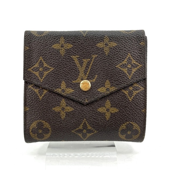 Louis Vuitton Dark Brown Monogram Wallet - Picture 1 of 9
